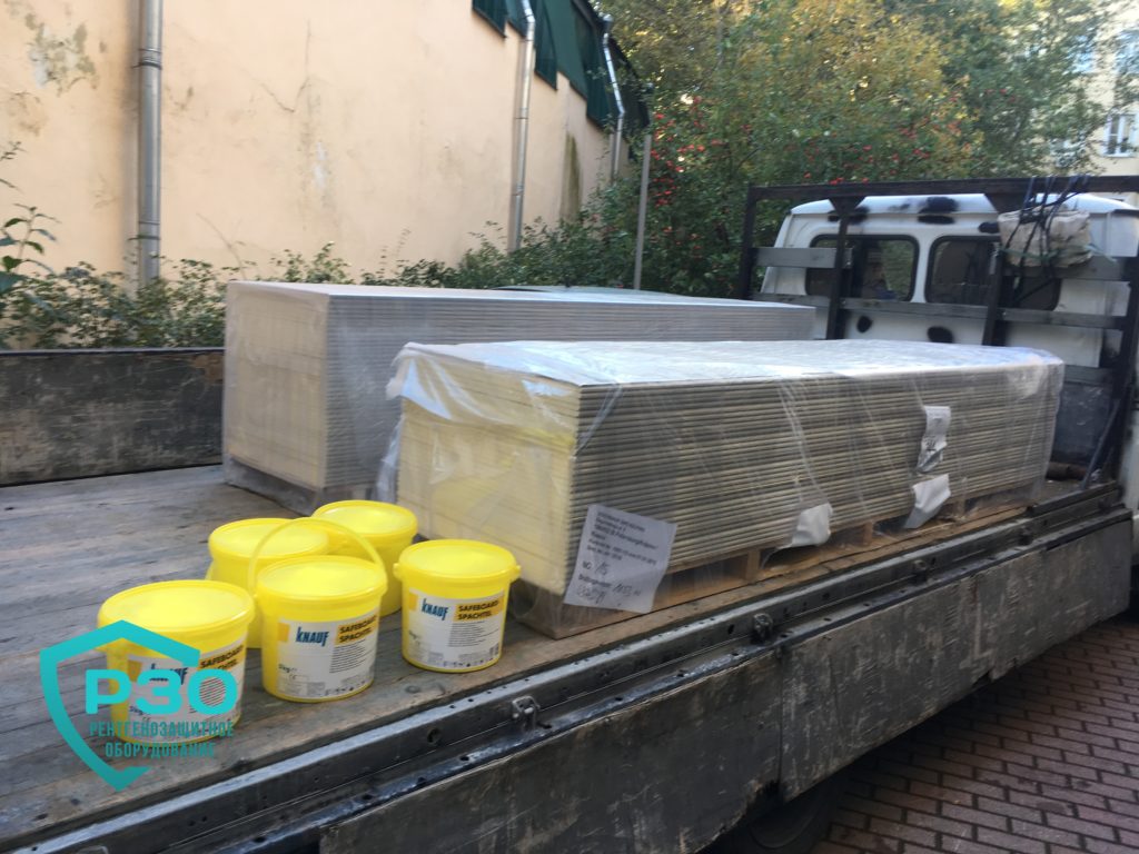Рентгенозащитная панель Knauf Safeboard