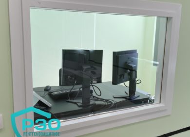 Окна рентгенозащитные