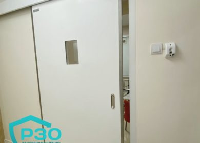 Двери рентгенозащитные откатные механические