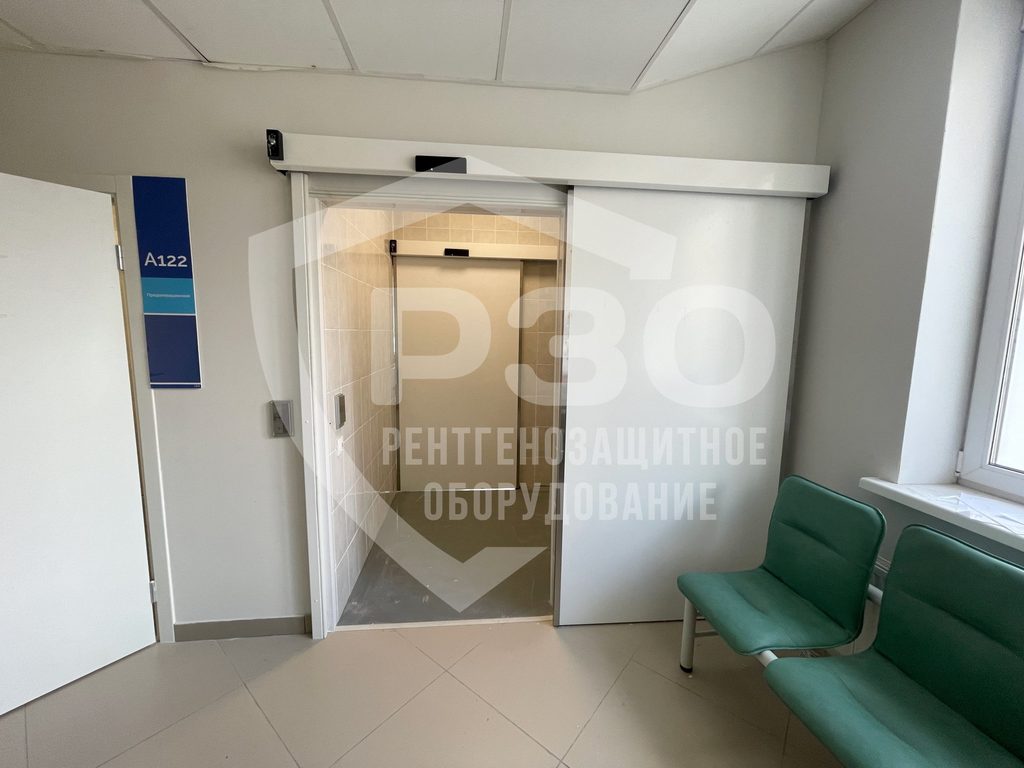 Дверь рентгенозащитная откатная