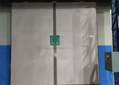 Ворота рентгенозащитные